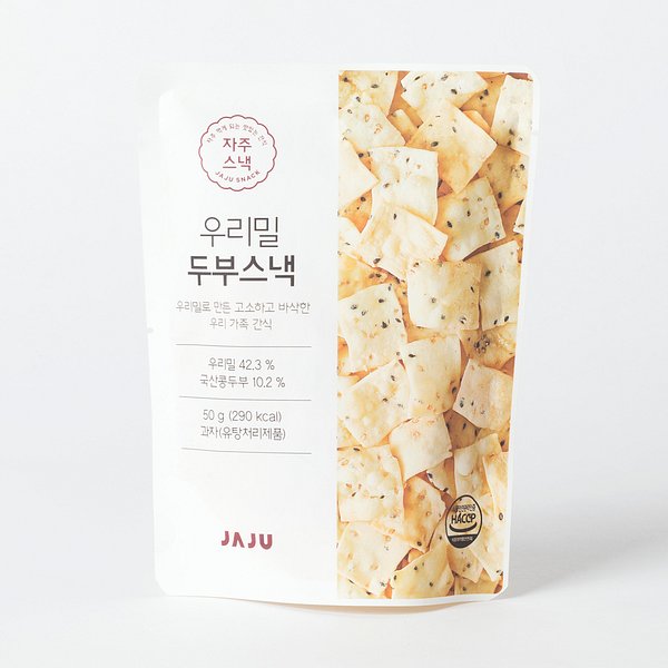 우리밀 두부 스낵 - S.I.VILLAGE [JAJU]우리밀 두부 스낵 -