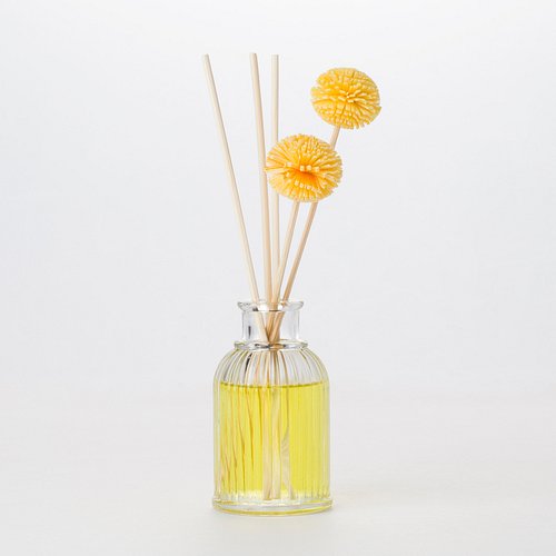 솔라 폼폼 디퓨저_80ml 오렌지블라섬 - S.I.VILLAGE [JAJU]솔라 폼폼 디퓨저_80ml 오렌지블라섬 -