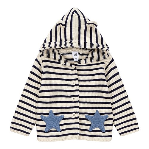 ★갭키즈 19년 SPRING★ [베이비 여아 0-24개월] 스타 포켓 스트라이프 가디건 - S.I.VILLAGE [GAP Kids]★갭키즈 19년 SPRING★ [베이비... 