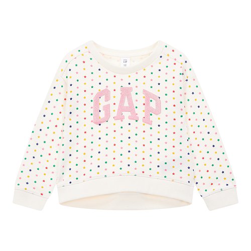 ★갭키즈 19년 FALL★ [토들러 여아 2-5세] 스타 패턴 크루넥 맨투맨 - S.I.VILLAGE [GAP Kids]★갭키즈 19년 FALL★ [토들러 여아 2-5세]... 