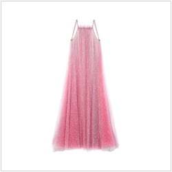 [GIORGIO ARMANI] 여성 글리터 튤 맥시 드레스