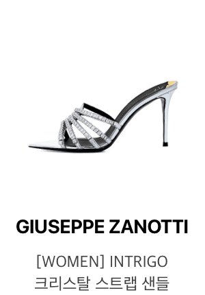 [GIUSEPPE ZANOTTI] [WOMEN] INTRIGO 크리스탈 스트랩 샌들