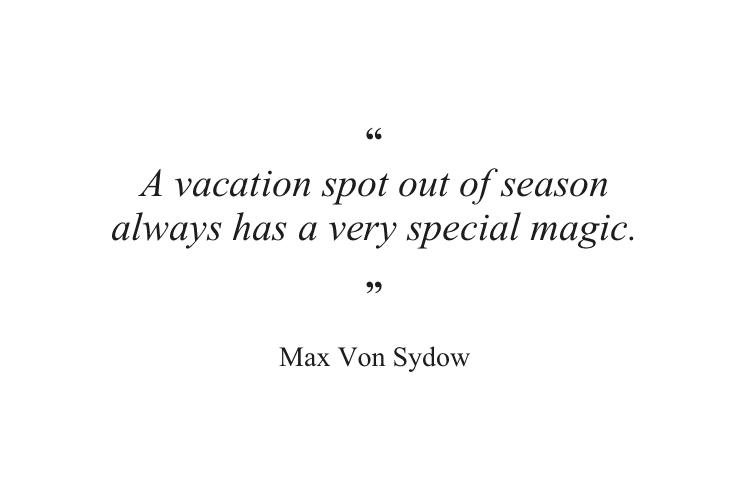 Max Von Sydow의 quoatation