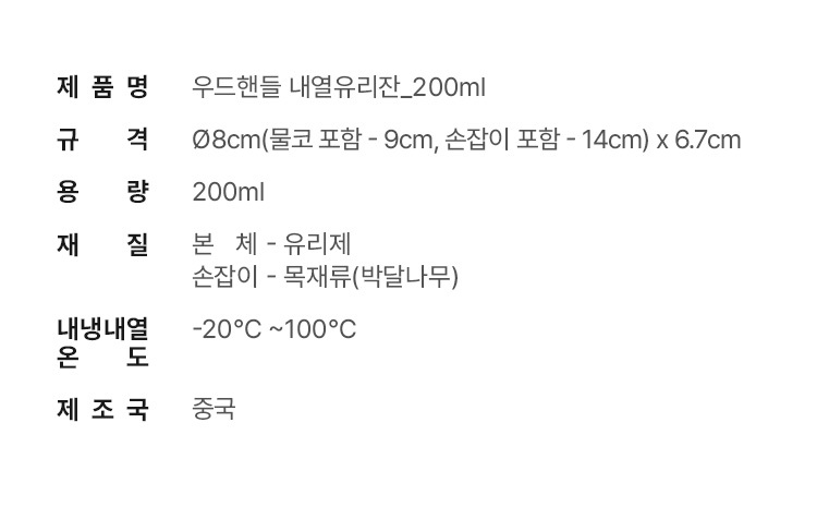 product details
