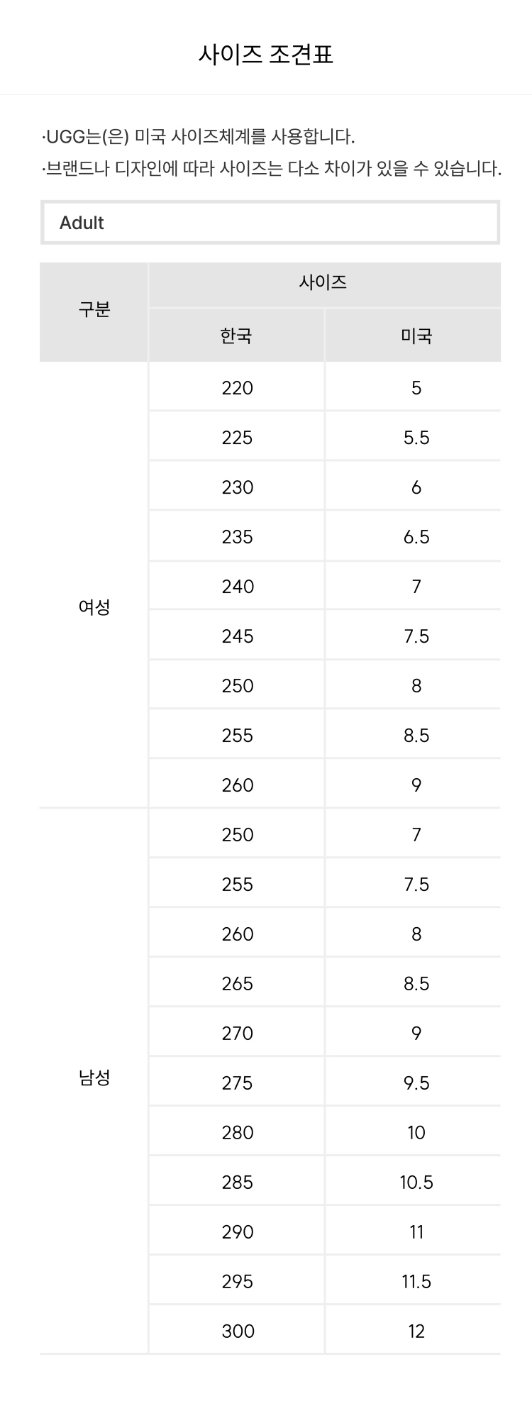 사이즈조견표_WM