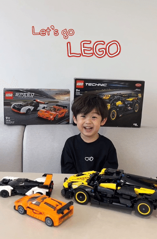 아빠와 함께 만드는 레고 자동차!