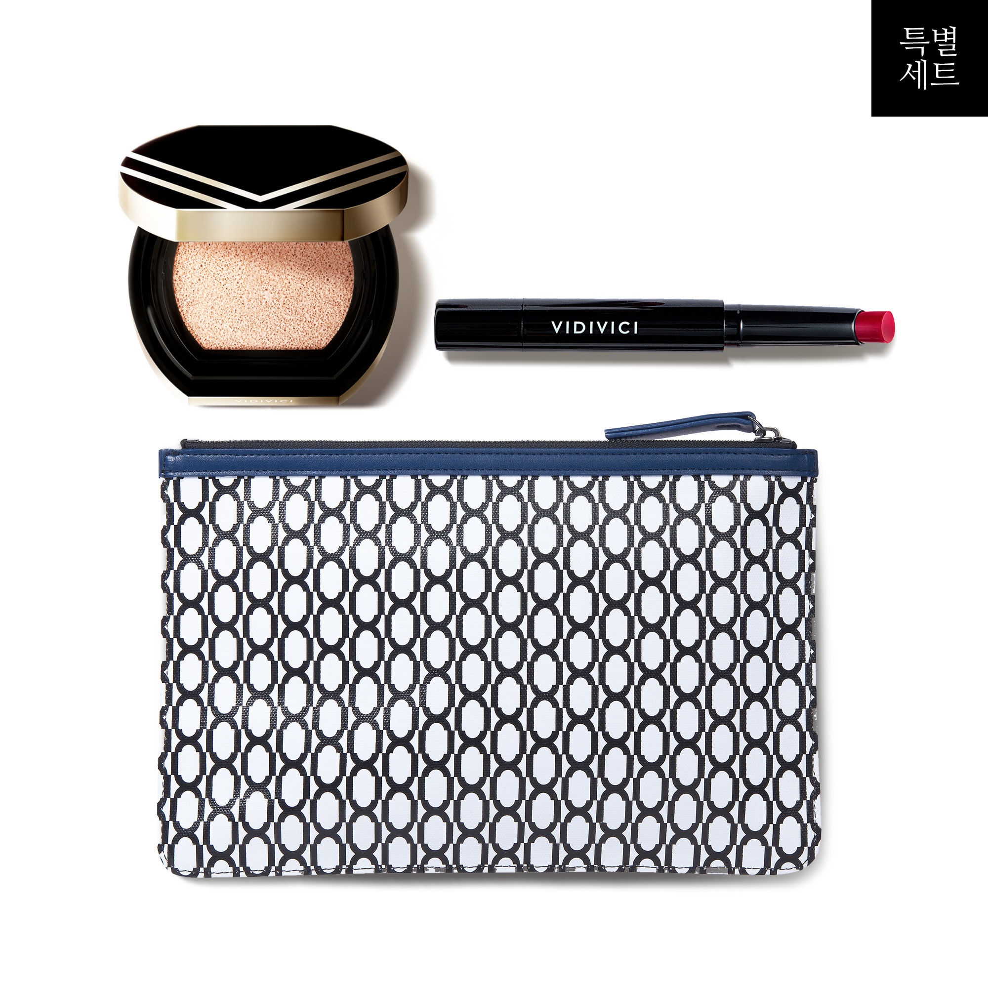 [스튜디오톰보이x비디비치] PARTY PICKS 3 - CLUTCH BAG , CUSHION & LIP BALM KIT