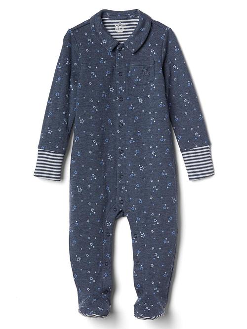GAP Kids(갭키즈) 갭키즈 베이비 남아 스타 카라 올인원 | S.I.VILLAGE (에스아이빌리지) [GAP Kids]갭키즈 베이비 남아 스타 카라 올인원 - 