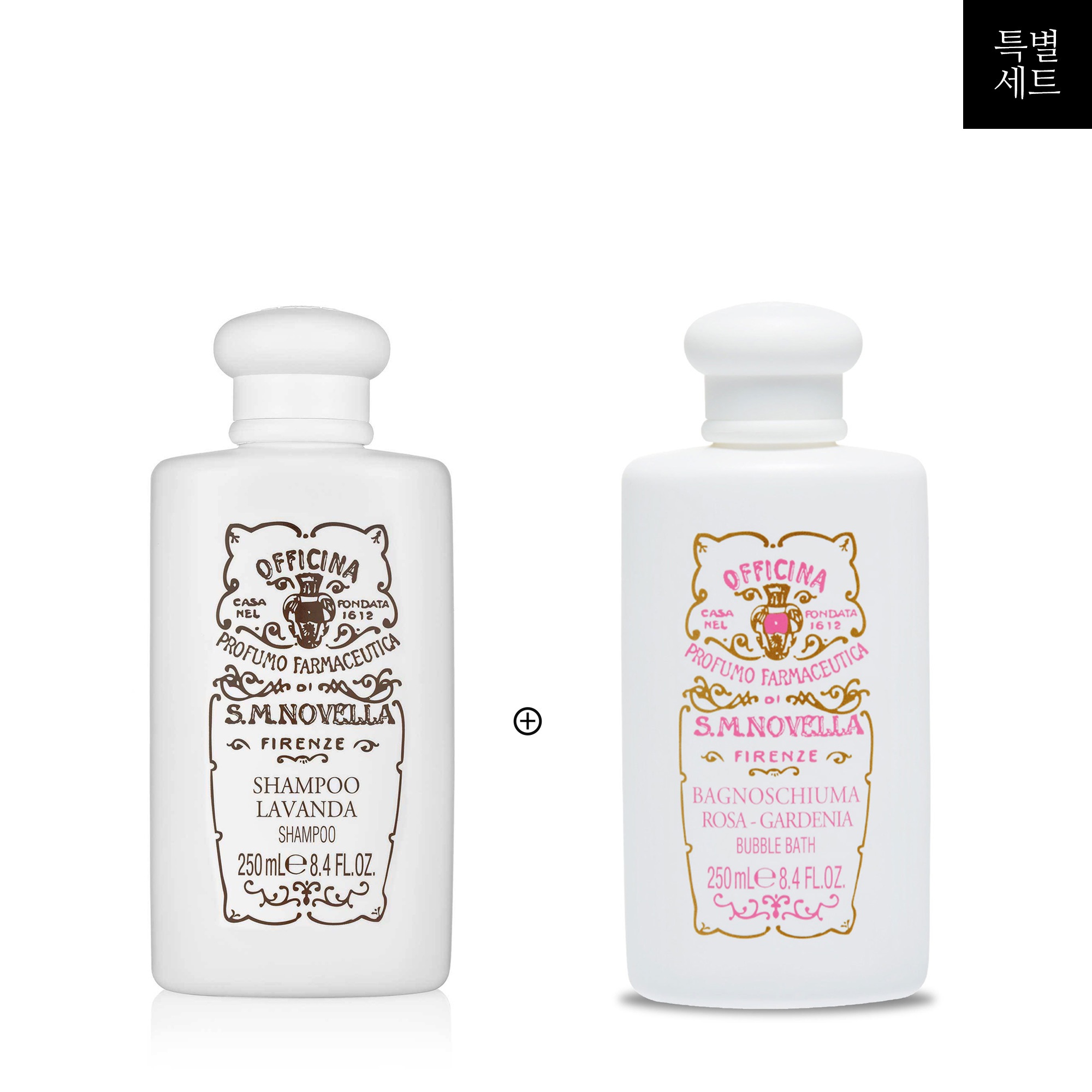 Santa Maria Novella 산타마리아노벨라 [산타마리아노벨라] 샴푸 라반다 바뇨쉬우마 로즈 가데니아 S I