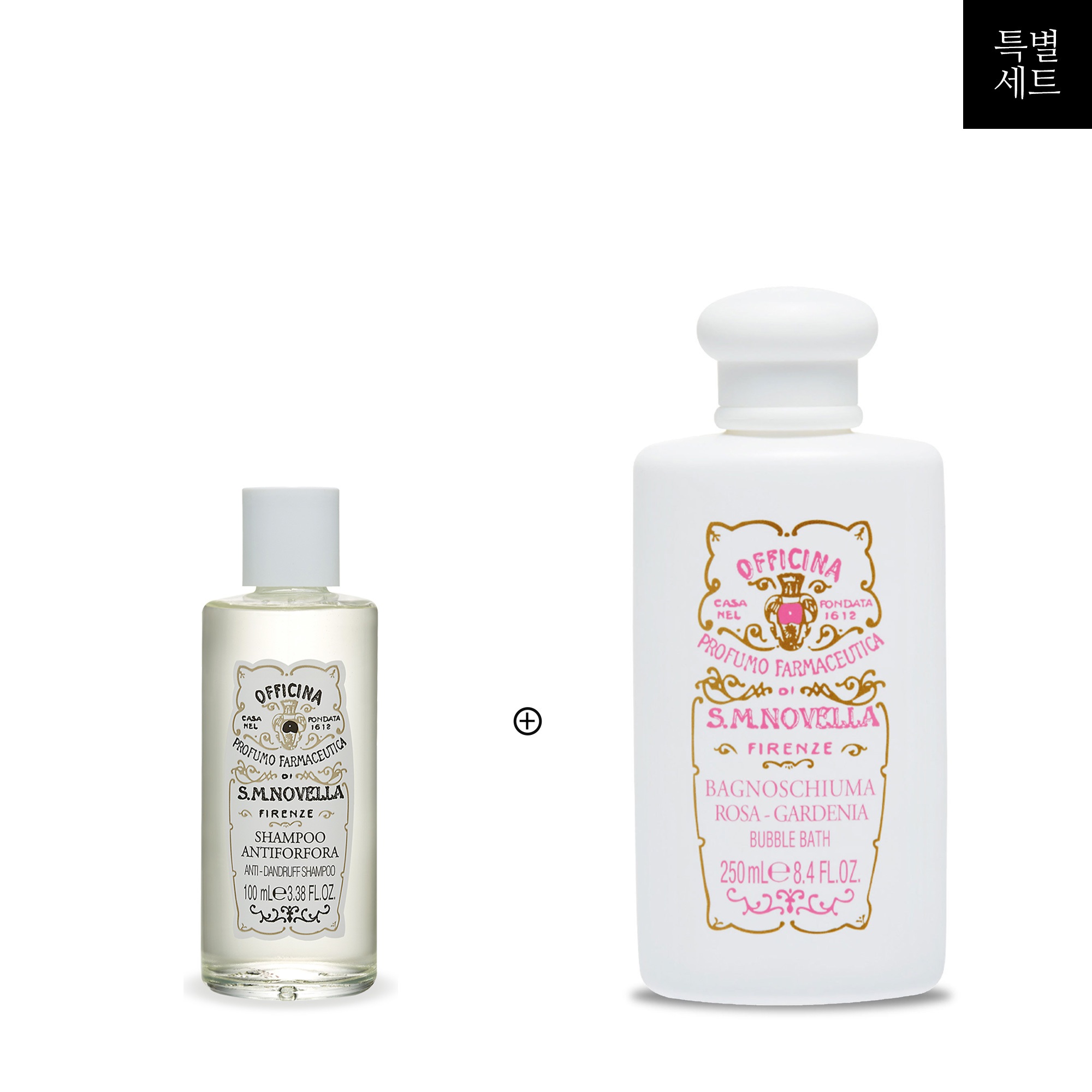 Santa Maria Novella 산타마리아노벨라 [산타마리아노벨라] 샴푸 안티 포르포라 바뇨쉬우마 로즈 가데니아 S