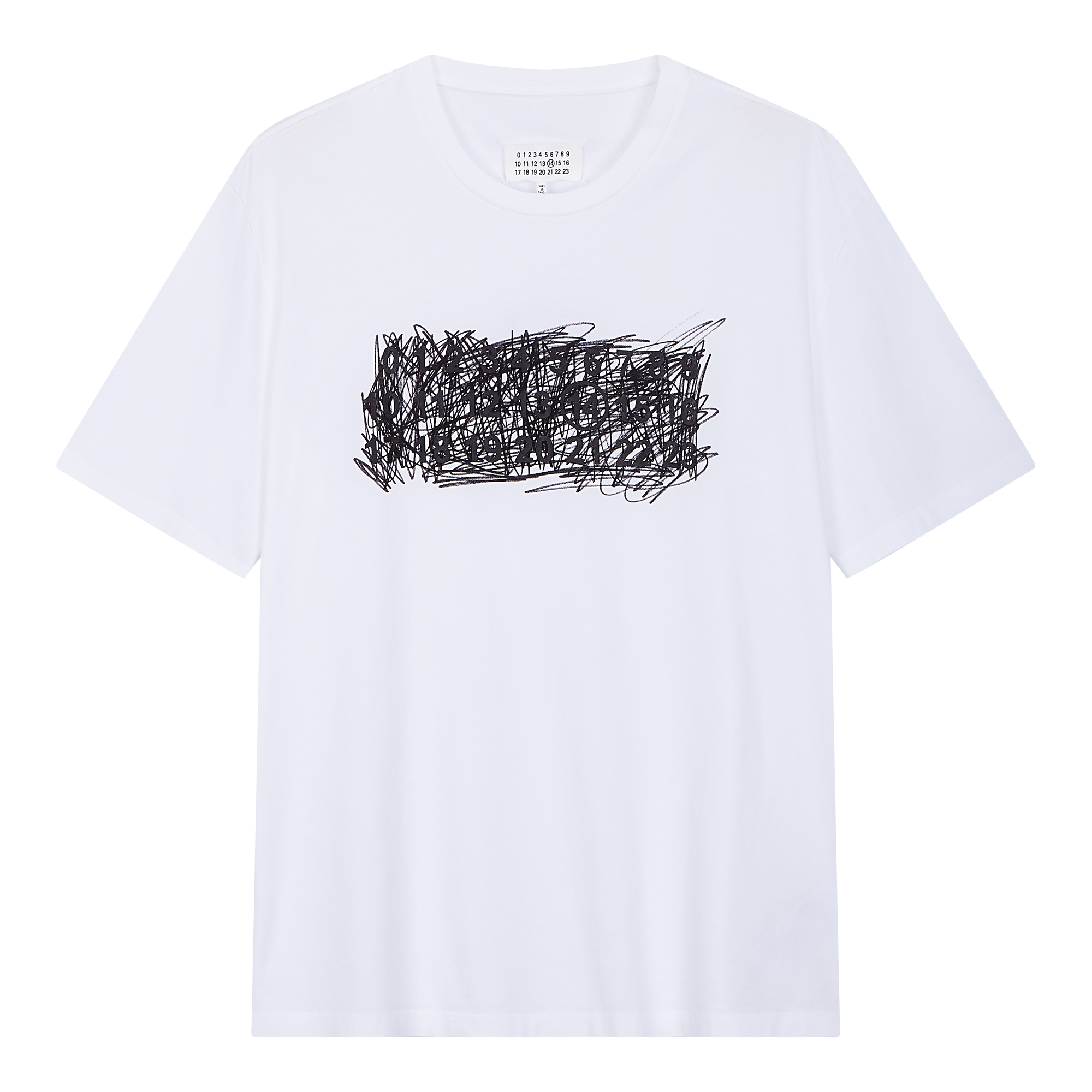MAISON MARGIELA(메종마르지엘라) 드로잉 프린팅 반팔 티셔츠 | S.I.VILLAGE (에스아이빌리지)