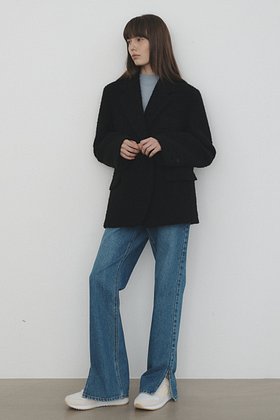 10MONTH(텐먼스) [셀럽착용] 3 Better Jeans_Slit Straight (기본/+4cm) | S.I.VILLAGE (에스아이빌리지)