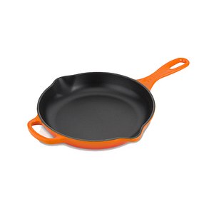 LE CREUSET(르크루제) [르크루제] 시그니처 스킬렛 23cm-주황 | S.I.VILLAGE (에스아이빌리지)