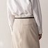 LONG PENCIL SKIRT (IVORY)