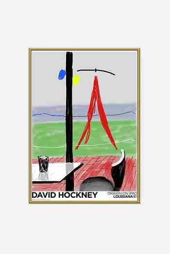 PAGEMAIL(페이지메일) [데이비드 호크니] DAVID HOCKNEY — ME DRAW ON IPAD(2011)(알류미늄)주문후2개월소요 | S.I.VILLAGE (에스아이빌리지)