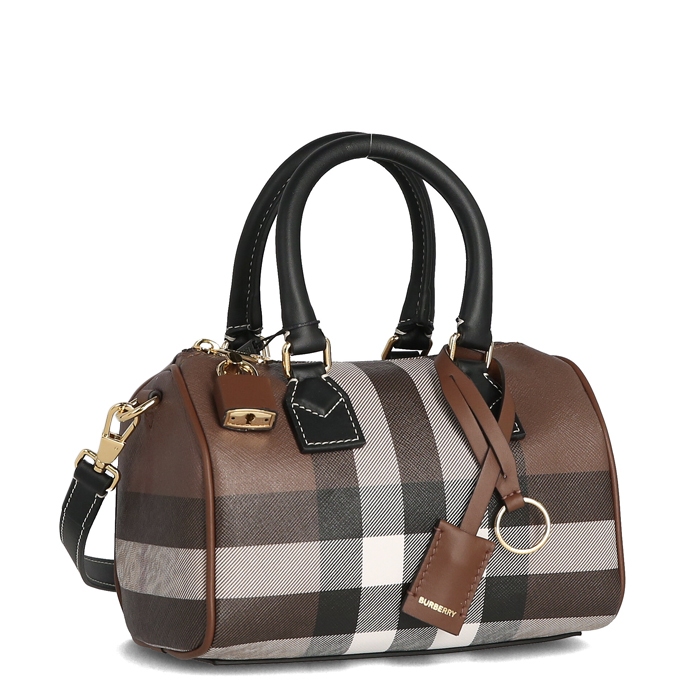 [BURBERRY] 버버리 체크 미니 8053496 LL MN BOWLING BAG CL5 토트백 크로스백