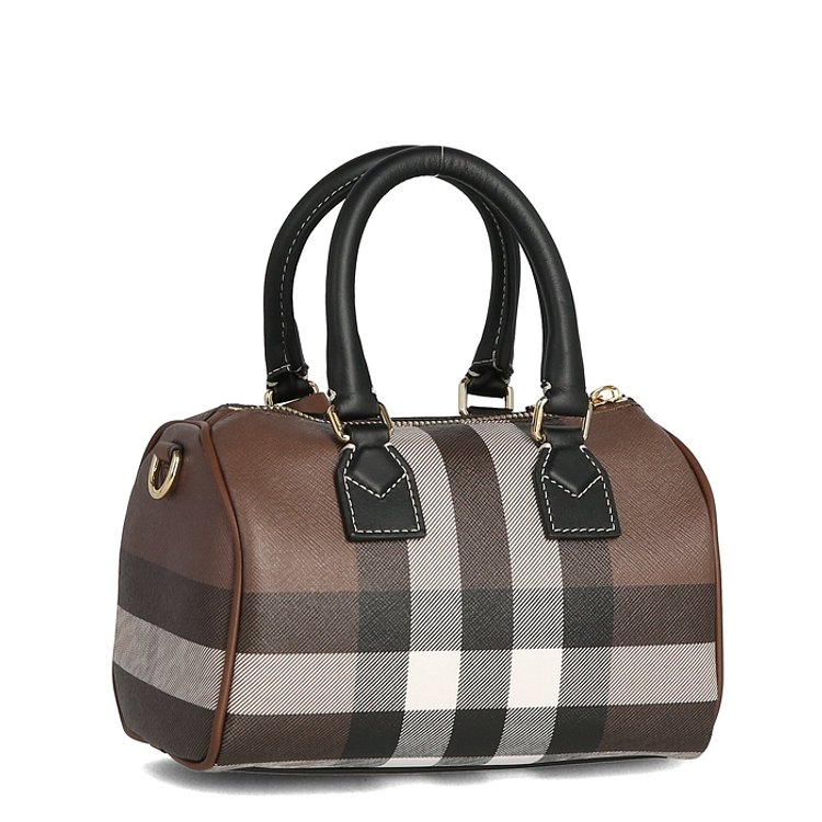 [BURBERRY] 버버리 체크 미니 8053496 LL MN BOWLING BAG CL5 토트백 크로스백