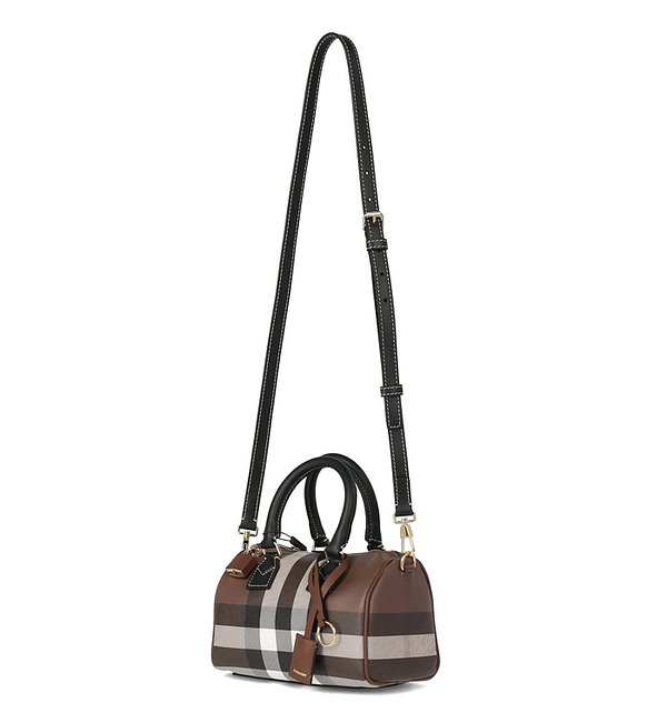 [BURBERRY] 버버리 체크 미니 8053496 LL MN BOWLING BAG CL5 토트백 크로스백