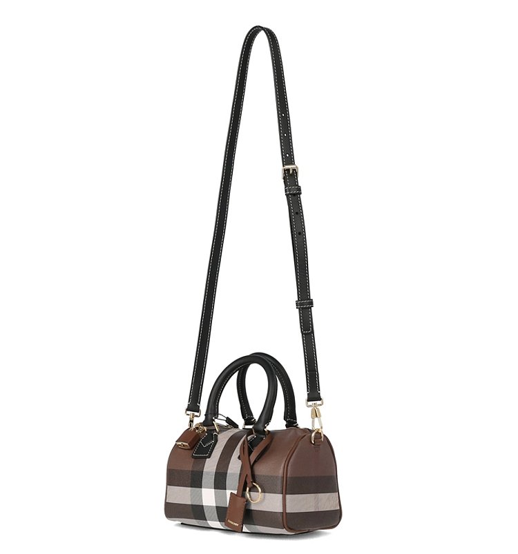 [BURBERRY] 버버리 체크 미니 8053496 LL MN BOWLING BAG CL5 토트백 크로스백