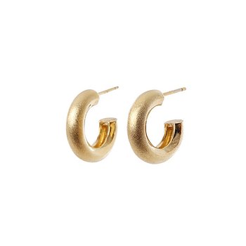 Silhouette Hoop Earrings_GOLD