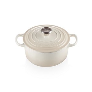 LE CREUSET(르크루제) [르크루제] 북유럽 컬렉션 시그니처 원형냄비 16cm-머랭 | S.I.VILLAGE (에스아이빌리지)