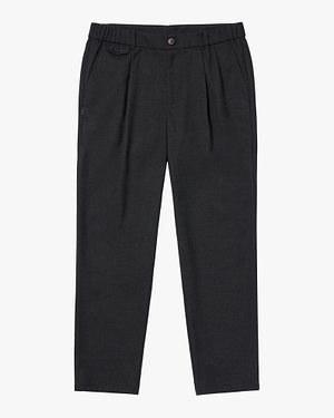 MADCATTOS(매드캐토스) MCC M TAPERED TUCK PANTS-MELANGE GREY | S.I.VILLAGE (에스아이빌리지)