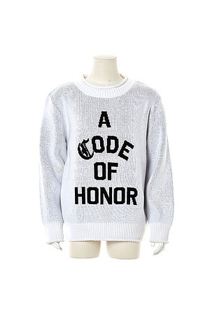 [HONOR THE GIFT] HTG220454-CODE OF HONOR SWEATER