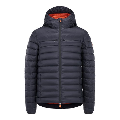 [MEN] GIGA 솔리드 후드 숏 패딩 자켓 - S.I.VILLAGE