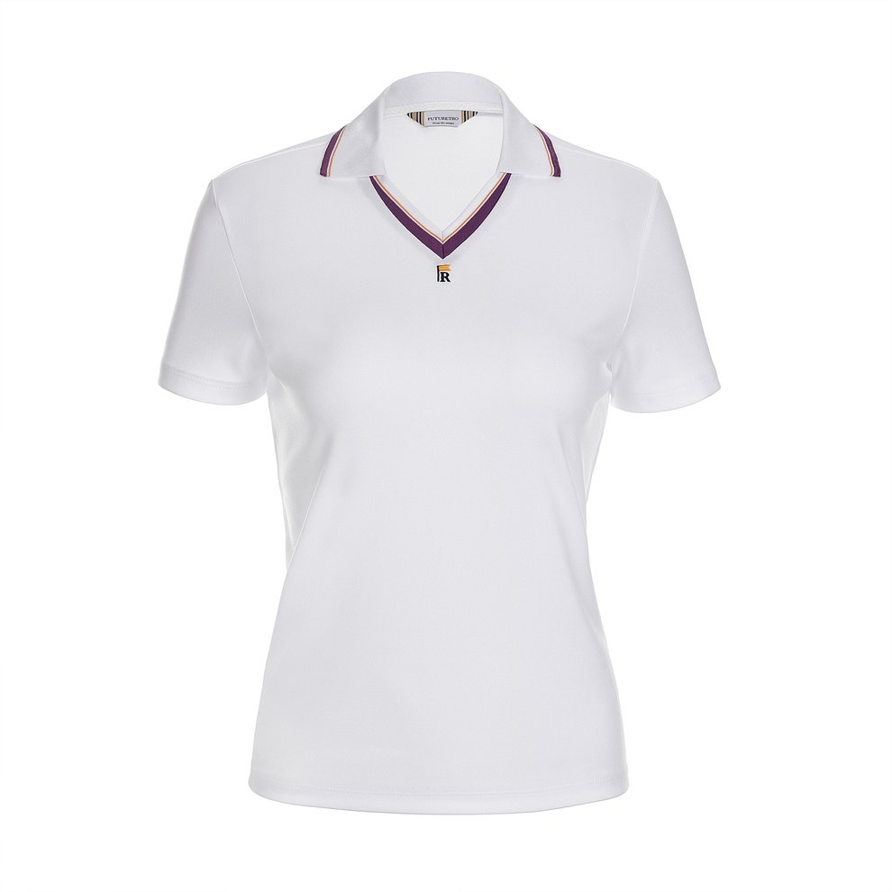 (WOMEN) V NECK POLO SHIRT