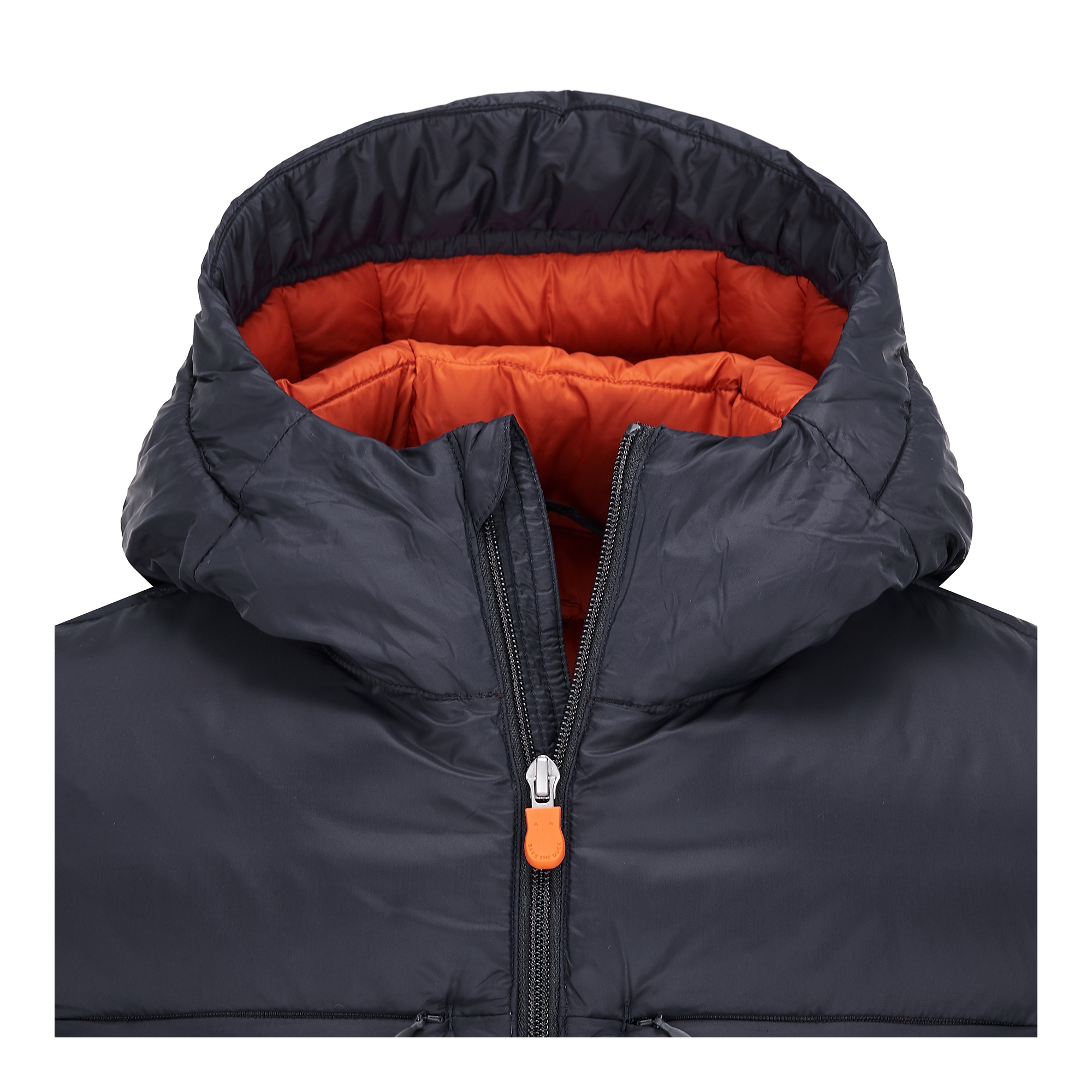 [MEN] GIGA 솔리드 후드 숏 패딩 자켓 - S.I.VILLAGE