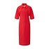 Round Sleeve Dress_Red