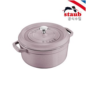 STAUB(스타우브) [스타우브] 원형 꼬꼬떼 22cm 체리블러썸 ST1022117 | S.I.VILLAGE (에스아이빌리지)