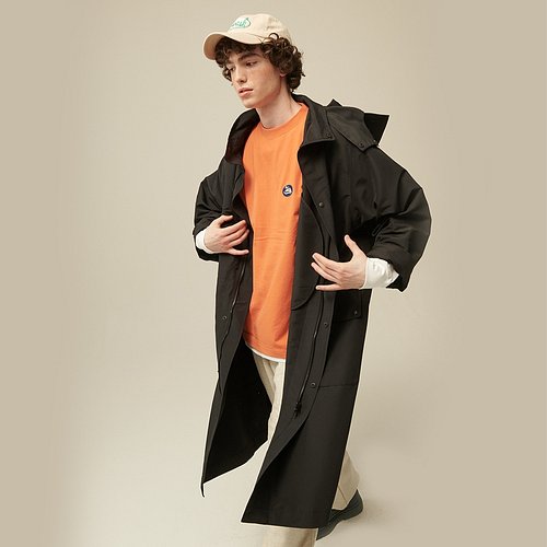 CAR WASH CREW CAR WASH COAT BLACK - S.I.VILLAGE [CRAZY CAR WASH CREW]CAR WASH CREW CAR WASH COAT BLACK - 