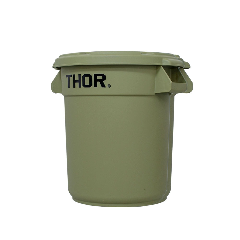 Thor Container Round 23L Olive Green