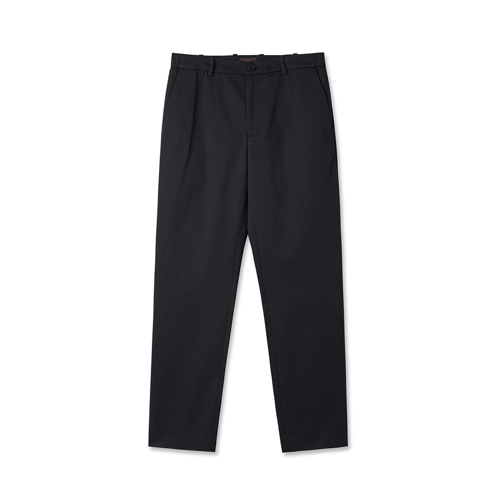 Cotton Stretch Pants_Black