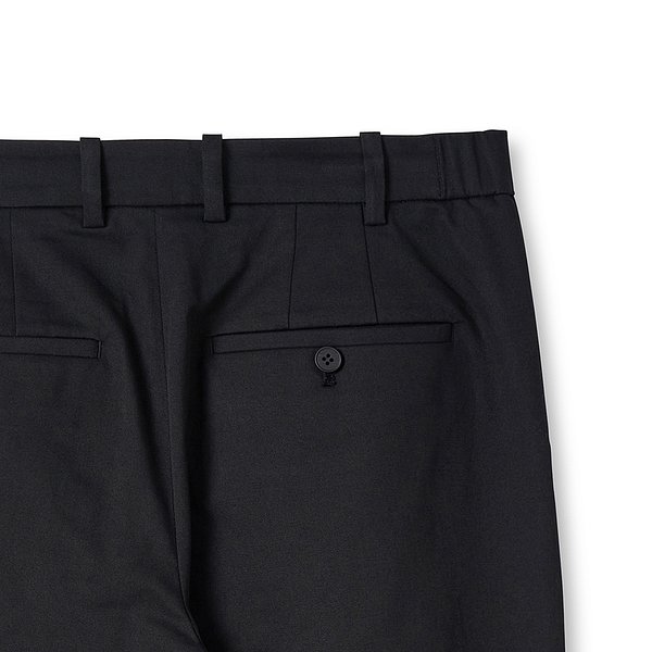 Cotton Stretch Pants_Black