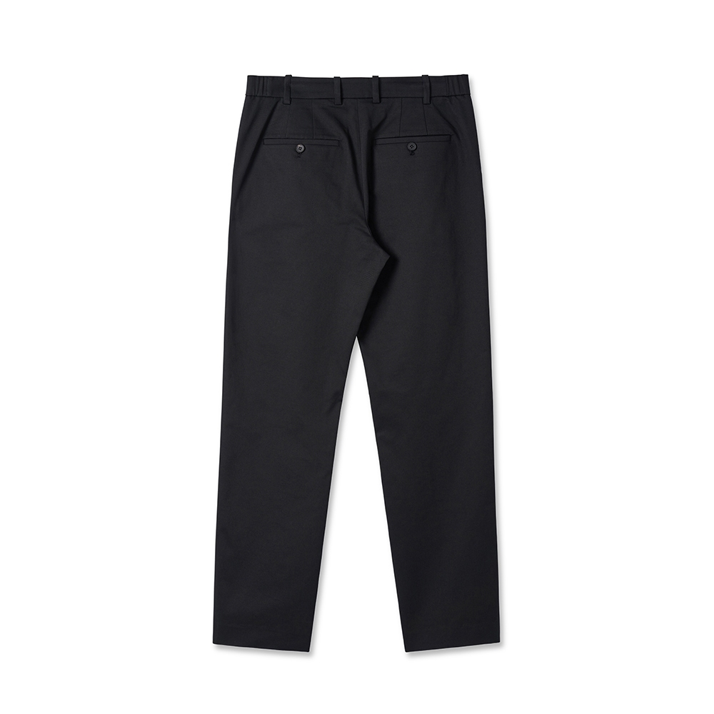 Cotton Stretch Pants_Black