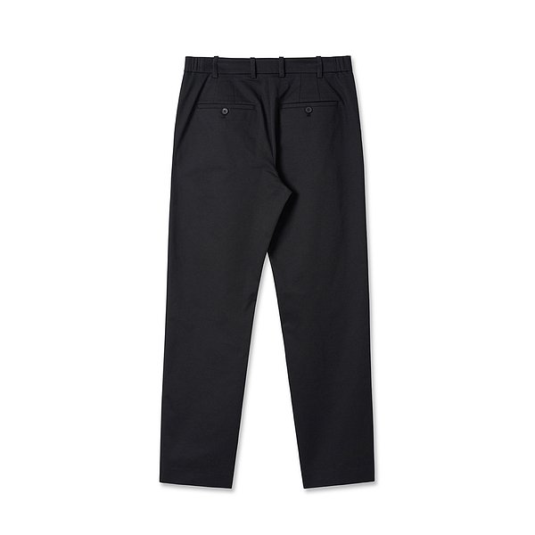 Cotton Stretch Pants_Black