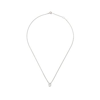 Silhouette Small Void Necklace_SILVER