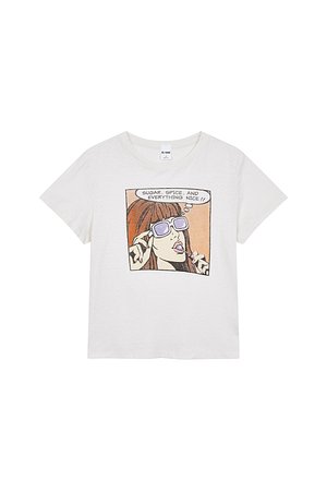 [Re Done] 클래식 팝 아트 티셔츠