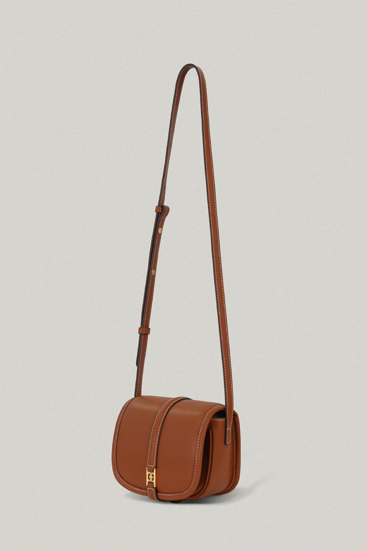 CLASSIC LOGO MINI POCHE BAG [BROWN - STITCH]