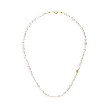 Silhouette Pearl Necklace