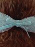 Blue Sequin Ribbon Hair Pin