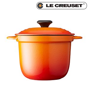 LE CREUSET(르크루제) 르크루제 고메밥솥18cm(2.0L)-주황 | S.I.VILLAGE (에스아이빌리지)