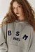 [벤시몽] BSM ESSENTIAL PATCH LOGO HOODY - GREY