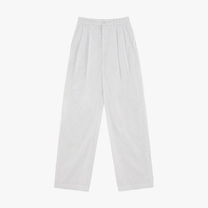 MADCATTOS(매드캐토스) MCC WOMEN`S WIDE TUCK PANTS-WHITE | S.I.VILLAGE (에스아이빌리지)