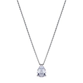 TANI by MINETANI(타니바이미네타니) 14K Pear-cut Necklace (2carat / 50cm) | S.I.VILLAGE (에스아이빌리지)