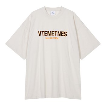 [VETEMENTS] 스트로크 로고 티셔츠