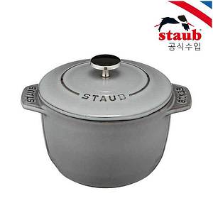 STAUB(스타우브) [공식][스타우브]라이스 꼬꼬떼 12cm 그레이 ST1721218 | S.I.VILLAGE (에스아이빌리지)