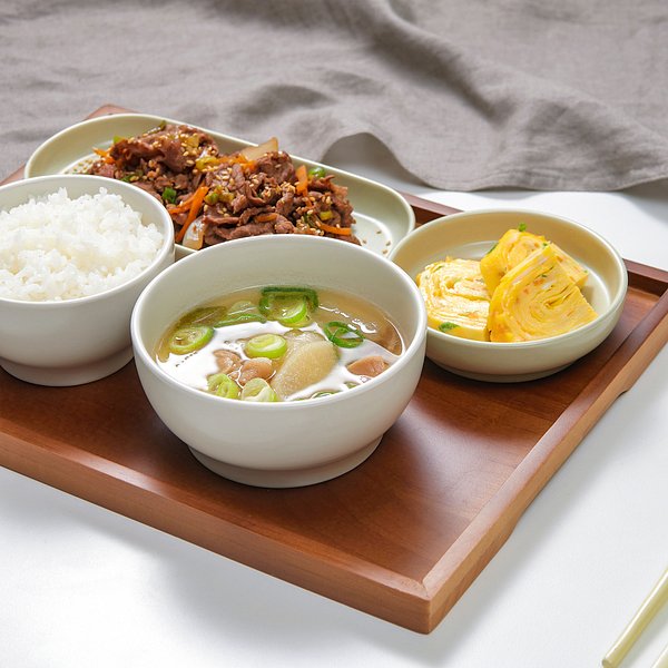 소담한 한상 차림 혼밥 식기 세트_한식기 - S.I.VILLAGE [JAJU]소담한 한상 차림 혼밥 식기 세트_한식기 - 